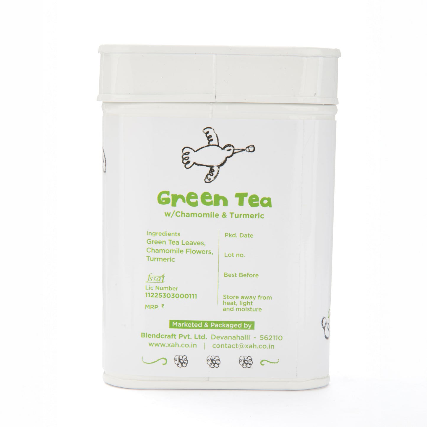 Green Tea with Chamomile & Turmeric