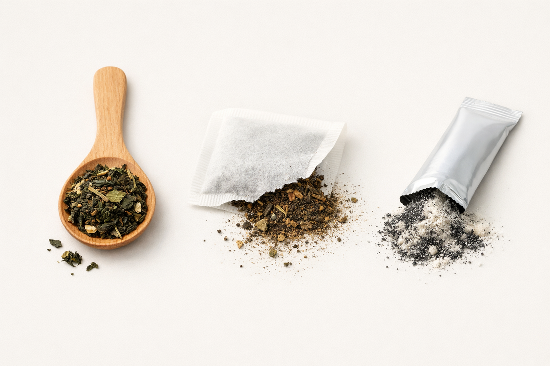 What’s in Your Cup — Tea Bags, Premix, or Loose Leaf Tea?