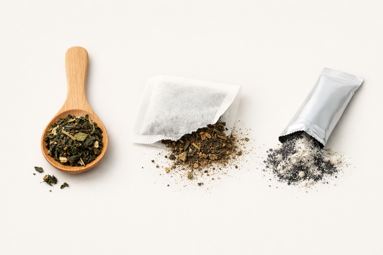 What’s in Your Cup — Tea Bags, Premix, or Loose Leaf Tea?