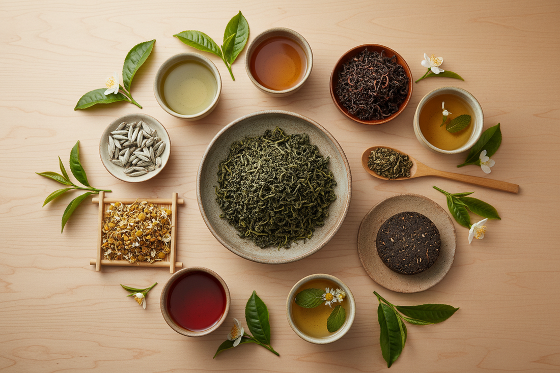 Green, Black, White, Oolong: Same Plant, Wildly Different Lives