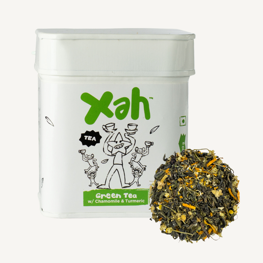Green Tea with Chamomile & Turmeric
