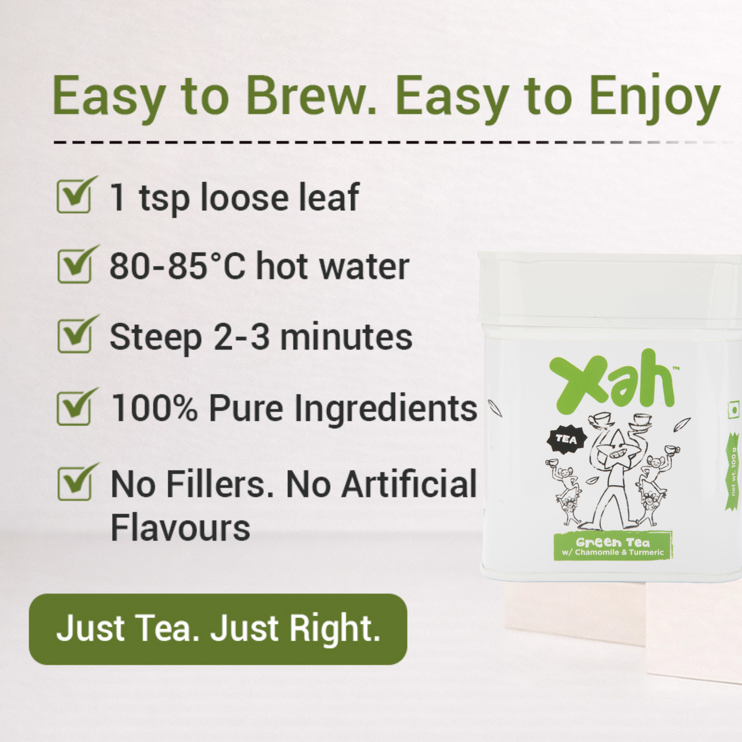 Green Tea with Chamomile & Turmeric