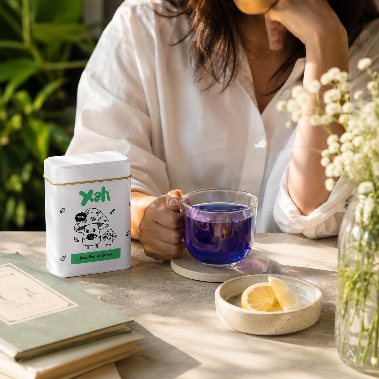 Mood Ring - Blue Pea & Green Tea