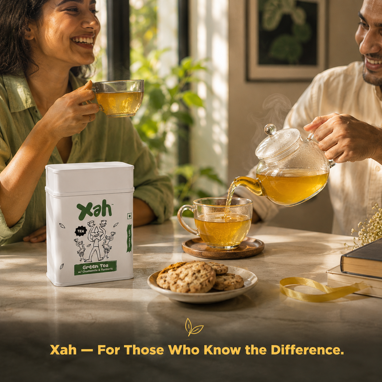 Green Tea with Chamomile & Turmeric