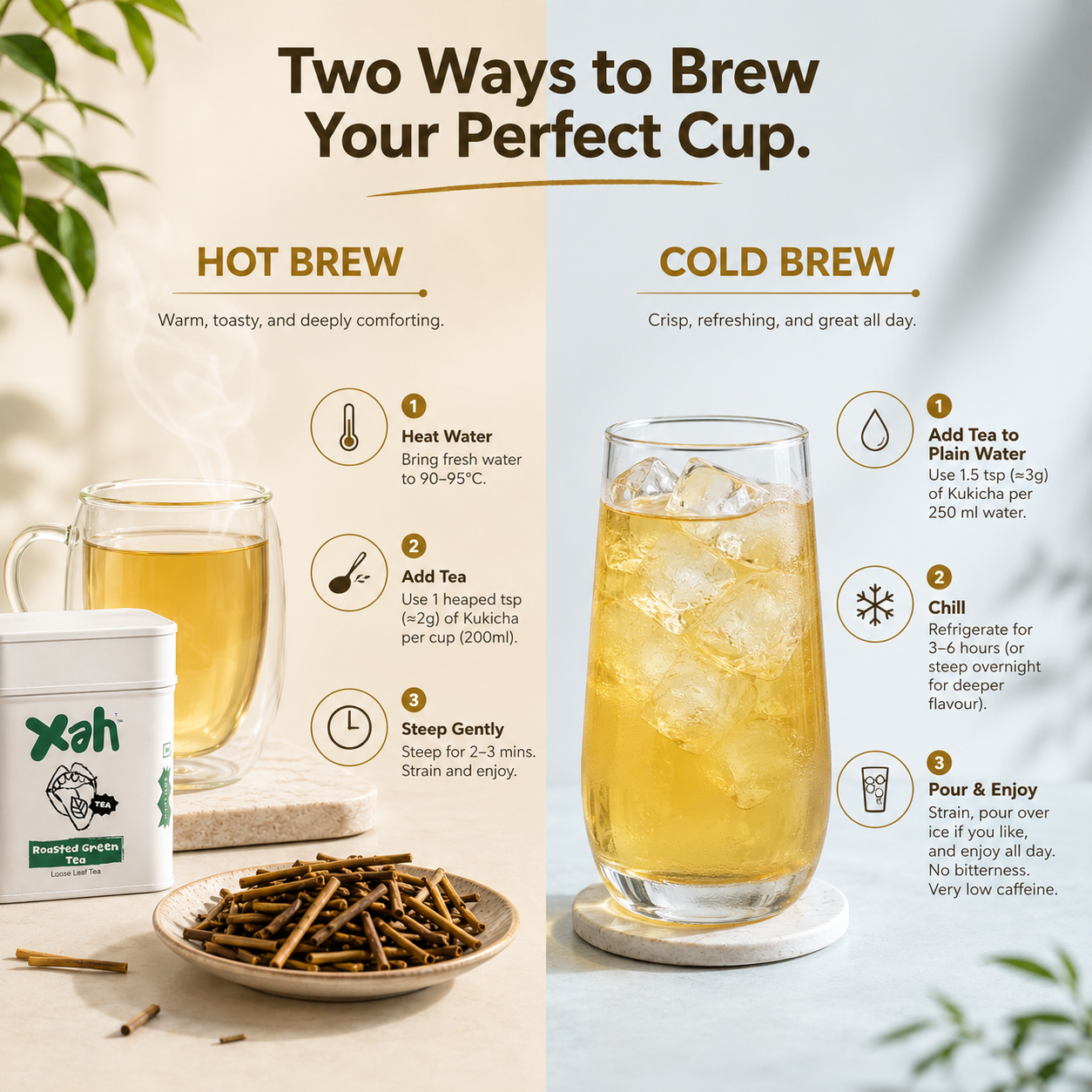 Roasted Green Stem Tea | Kukicha